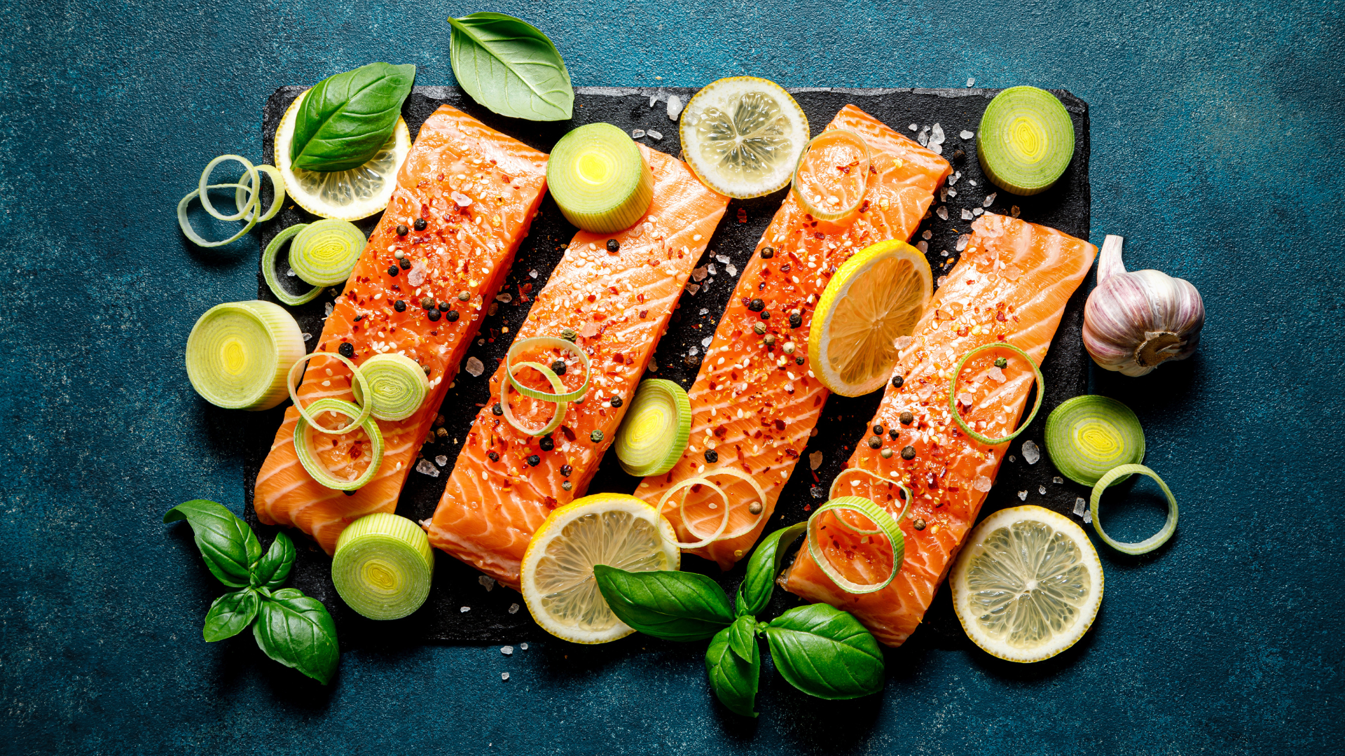 Salmon dish
