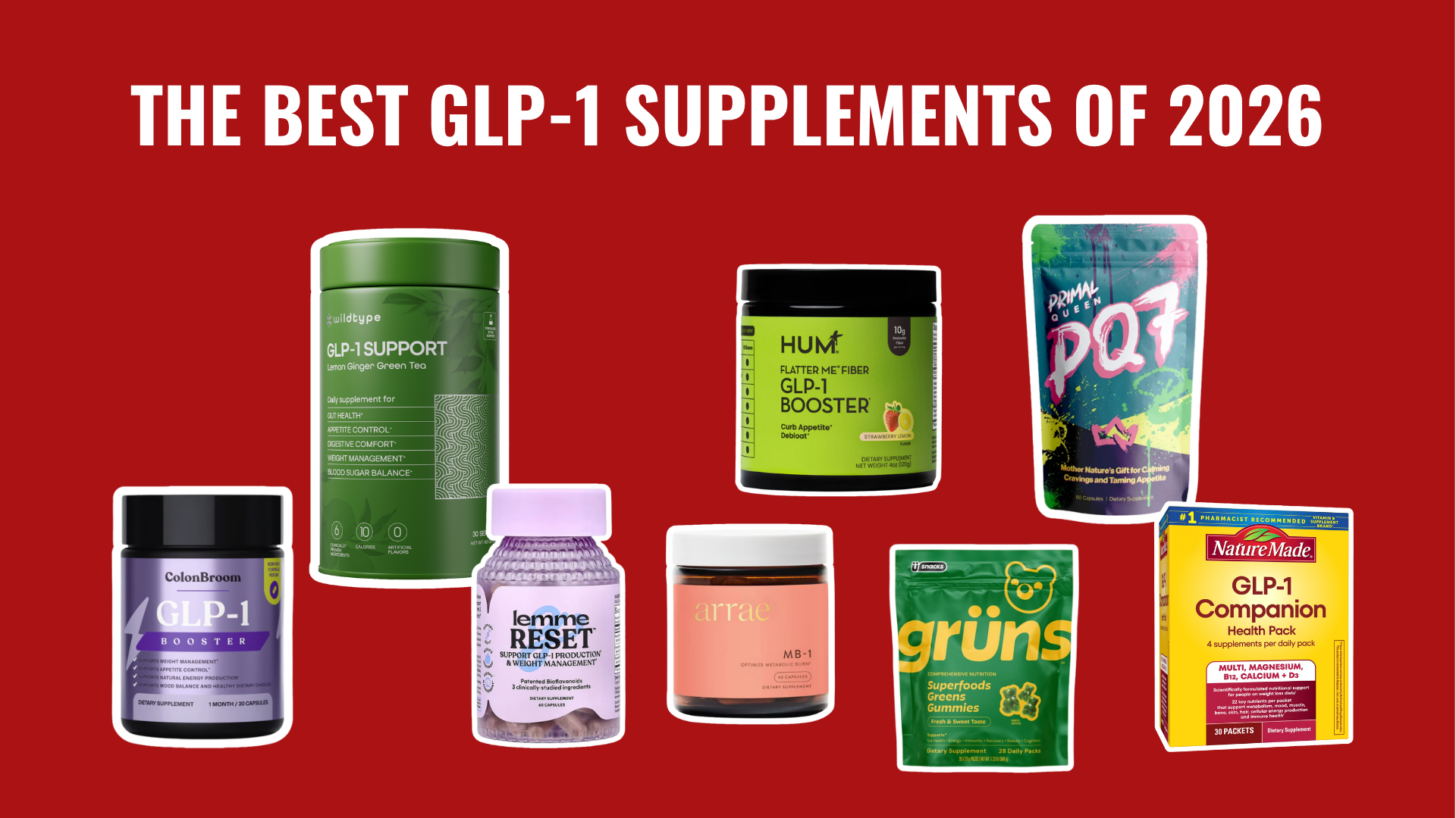 The Top 8 “GLP-1” Weight Loss Supplements. Which is the Real Deal?