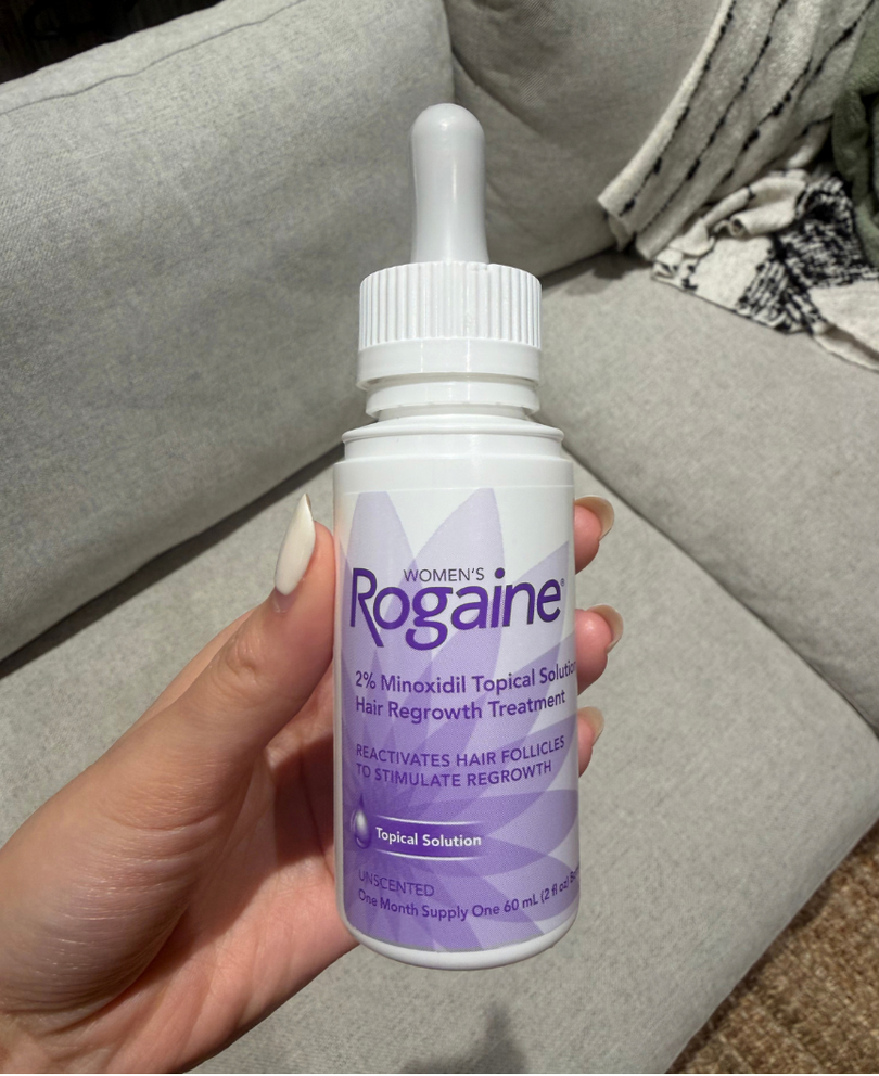 Women’s Rogaine 2% Minoxidil Topical Solution bottle