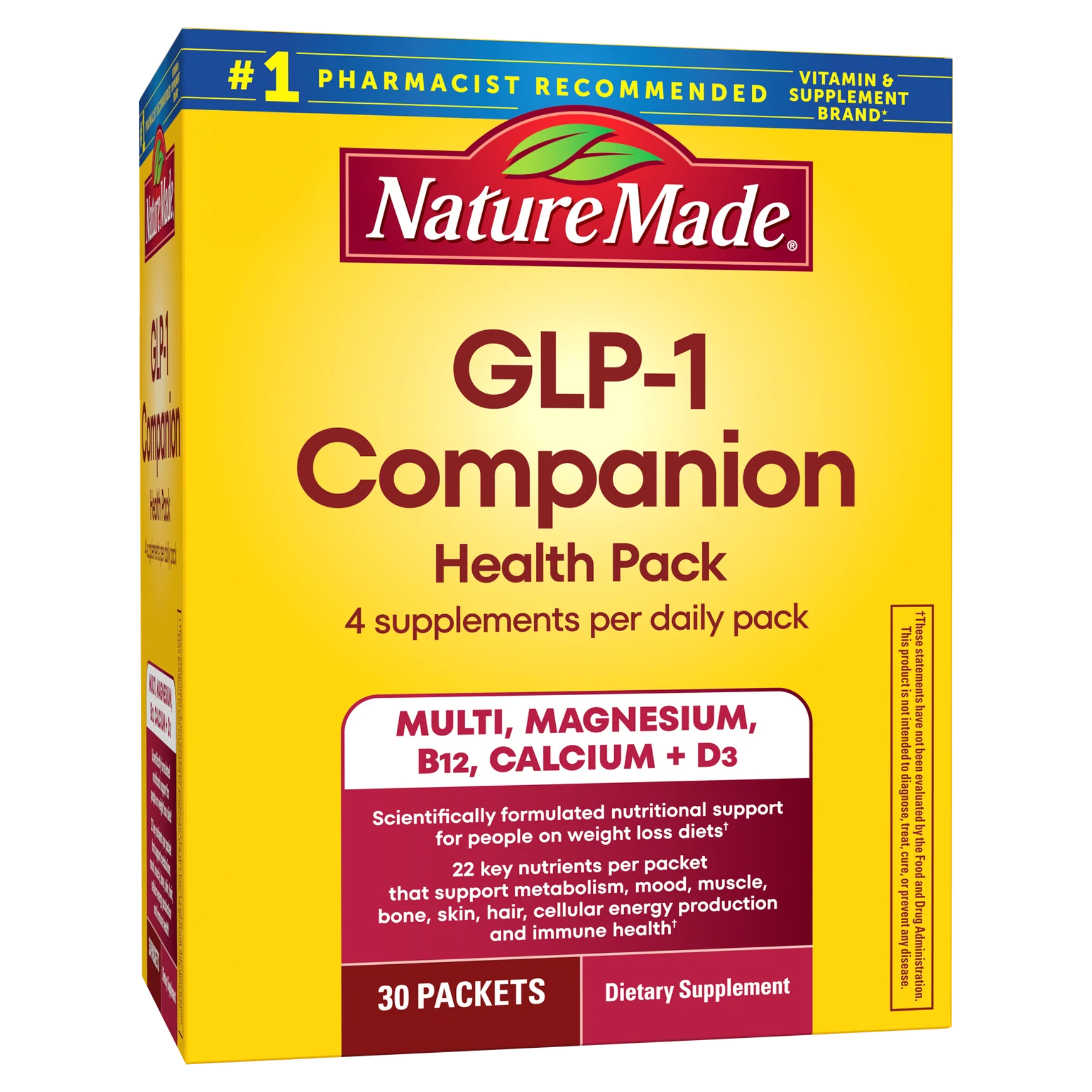 Nature Made GLP-1 Companion health pack box
